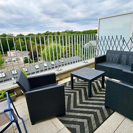 Apartment Penthouse Lumineux 20min Paris Et Avec 2 Balcons *